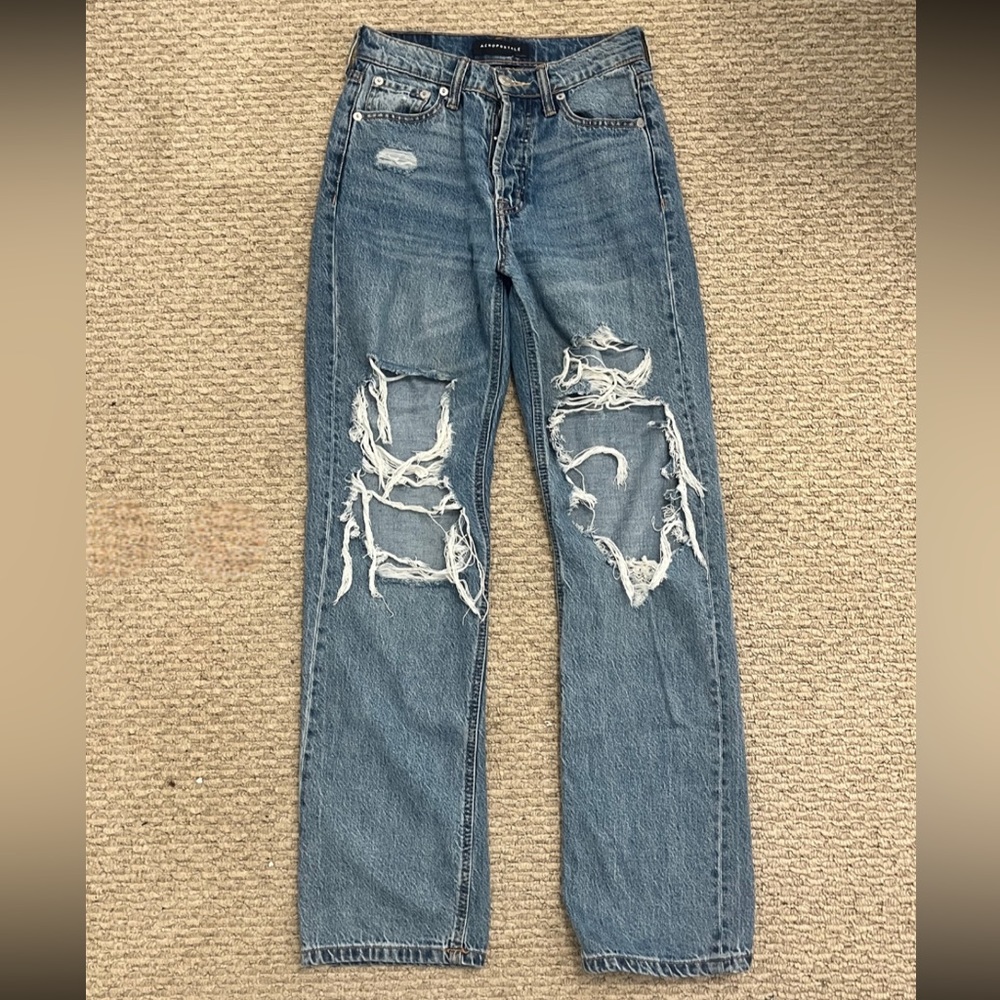 Aeropostale women's 90s BAGGY, size 00